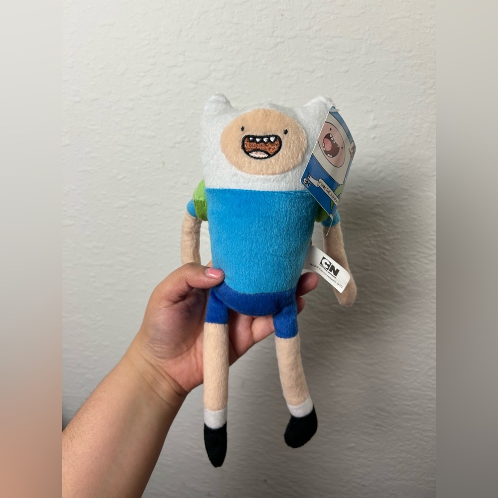 Adventure Time Finn the Human plush doll BNWT